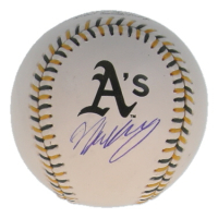 Nick Kurtz Signed OML Athletics Logo Baseball (Fanatics & MLB) at PristineAuction.com