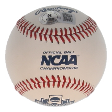 Christian Moore Signed NCAA 2024 Men's College World Series Logo Baseball (Beckett) at PristineAuction.com Christian Moore Signed NCAA 2024 Men's College World Series Logo Baseball (Beckett) at PristineAuction.com