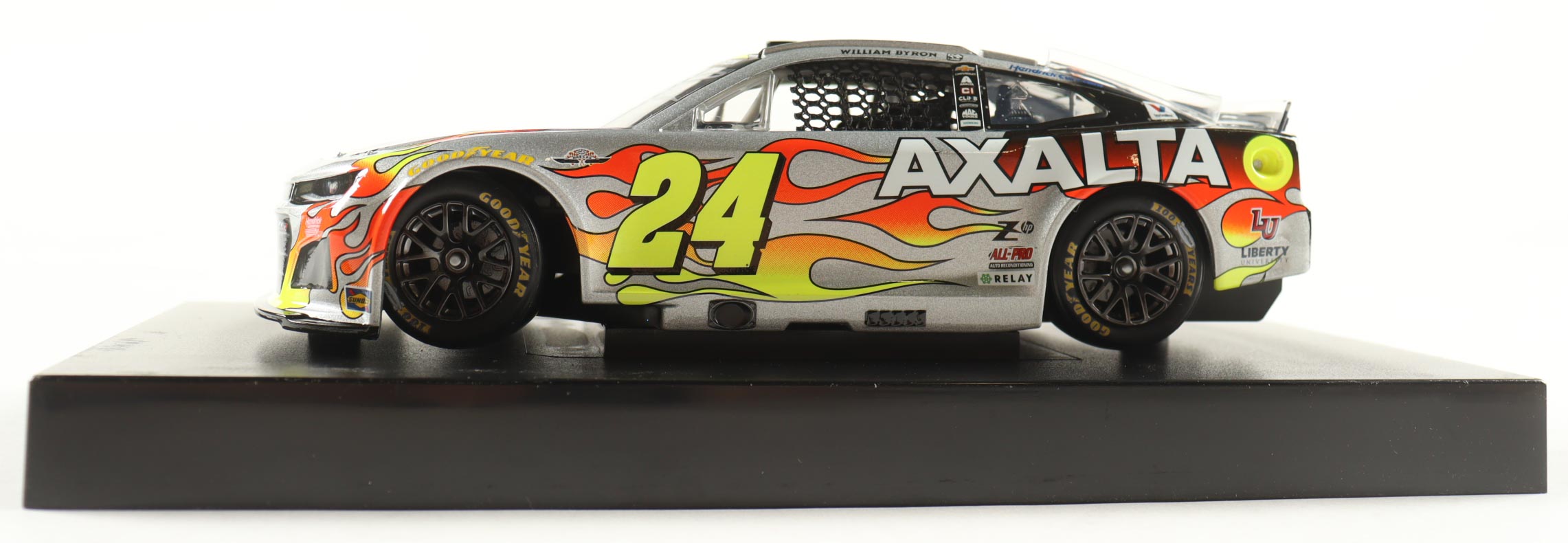 William Byron Signed 2025 #24 Axalta Throwback | 1:24 Diecast Car (PA) at PristineAuction.com William Byron Signed 2025 #24 Axalta Throwback | 1:24 Diecast Car (PA) at PristineAuction.com