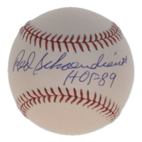 Red Schoendienst Signed OML Baseball Inscribed "HOF 89" (JSA) at PristineAuction.com