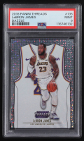LeBron James 2018-19 Panini Threads Dazzle #135 ASOC SP (PSA 9) at PristineAuction.com