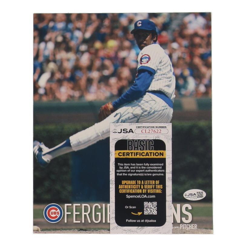 Ferguson "Fergie" Jenkins Signed Cubs 8x10 Photo (JSA) at PristineAuction.com Ferguson "Fergie" Jenkins Signed Cubs 8x10 Photo (JSA) at PristineAuction.com