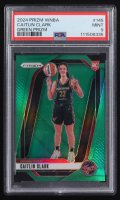 Caitlin Clark 2024 Panini Prizm WNBA Prizms Green #145 RC (PSA 9) at PristineAuction.com