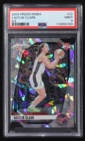 Caitlin Clark 2024 Panini Prizm WNBA Prizms Ice #22 RC (PSA 9) at PristineAuction.com
