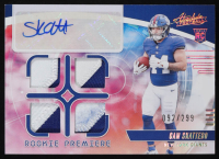 Cam Skattebo 2025 Absolute Rookie Premiere Materials Autographs Quad #14 #092/299 RC at PristineAuction.com