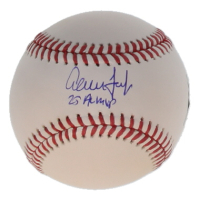 Aaron Judge Signed OML Baseball Inscribed "25 AL MVP" (MLB & Fanatics) at PristineAuction.com