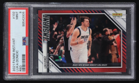 Luka Doncic 2021-22 Panini Instant #102 #28/99 (PSA 9) at PristineAuction.com
