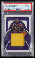 LeBron James 2023-24 Immaculate Collection Standout Memorabilia #12 #20/99 (PSA 9) at PristineAuction.com