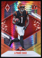 Ja'Marr Chase 2021 Panini Phoenix Fire Burst #105 RC at PristineAuction.com