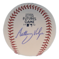 Anthony Volpe Signed OML 2022 All-Star Futures Game Logo Baseball (Fanatics & MLB) at PristineAuction.com