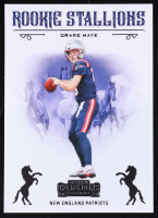 Drake Maye 2024 Panini Contenders Rookie Stallions #4 RC at PristineAuction.com