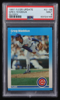 Greg Maddux 1987 Fleer Update Glossy #U68 RC (PSA 9) at PristineAuction.com