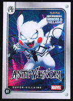 Anti-Venom 2025 Flash Edition Pikachu Cosplay Heroes & Villains #61 Lazer Holo at PristineAuction.com