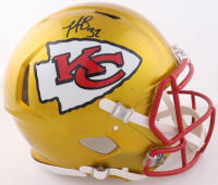 Nick Bolton Signed Chiefs Full-Size Authentic On-Field Flash Alternate Speed Helmet (Beckett) at PristineAuction.com