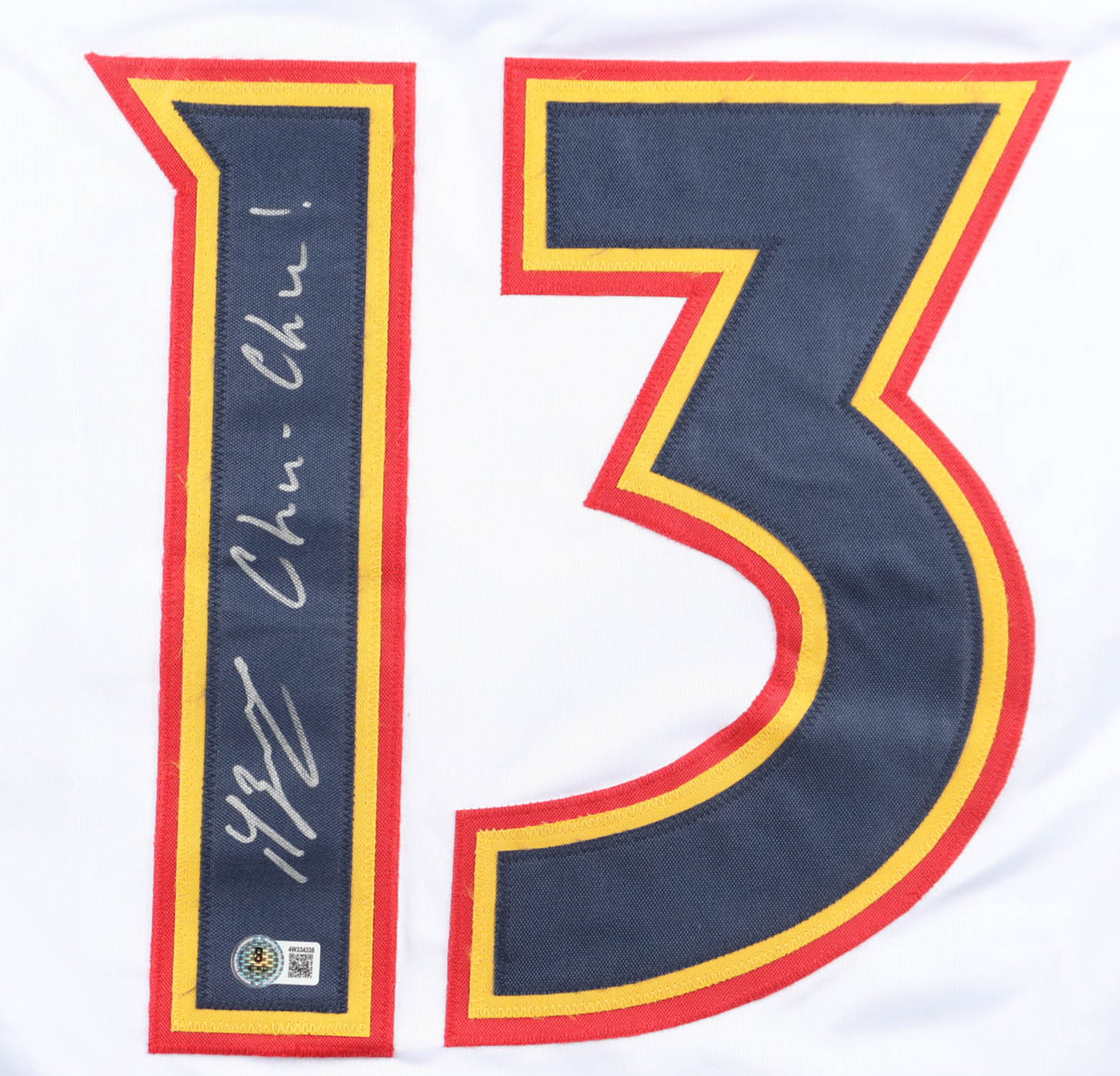 Valeri Nichushkin Signed Jersey Inscribed "Chu Chu!" (Beckett) at PristineAuction.com Valeri Nichushkin Signed Jersey Inscribed "Chu Chu!" (Beckett) at PristineAuction.com