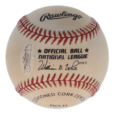 Billy Loes Signed ONL Baseball (JSA) at PristineAuction.com Billy Loes Signed ONL Baseball (JSA) at PristineAuction.com