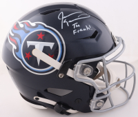 Jevon Kearse Signed Signed Titans Full-Size Authentic On-Field Speed Helmet Inscribed "The Freak!" (JSA) at PristineAuction.com