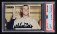 Mickey Mantle 1992 Pinnacle Mantle #15 Series Slam (PSA 10) at PristineAuction.com