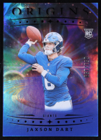 Jaxson Dart 2025 Panini Origins Holo Blue #145 RC #51/149 at PristineAuction.com