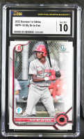 Elly De La Cruz 2022 Bowman 1st Edition #BPPF-50 RC (CSG 10) at PristineAuction.com
