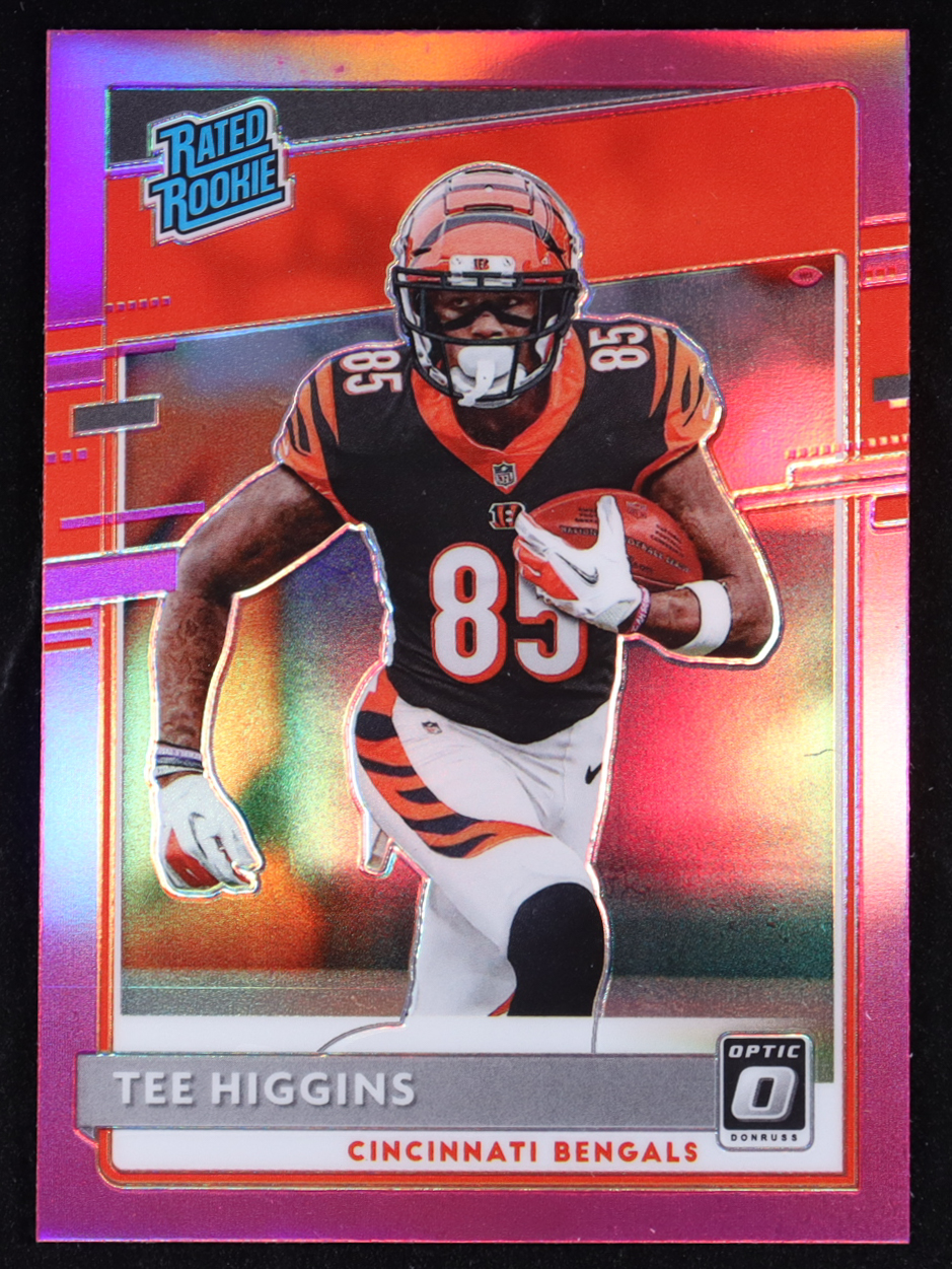 Tee Higgins 2020 Donruss Optic Preview Pink #P310 RC at PristineAuction.com Tee Higgins 2020 Donruss Optic Preview Pink #P310 RC at PristineAuction.com