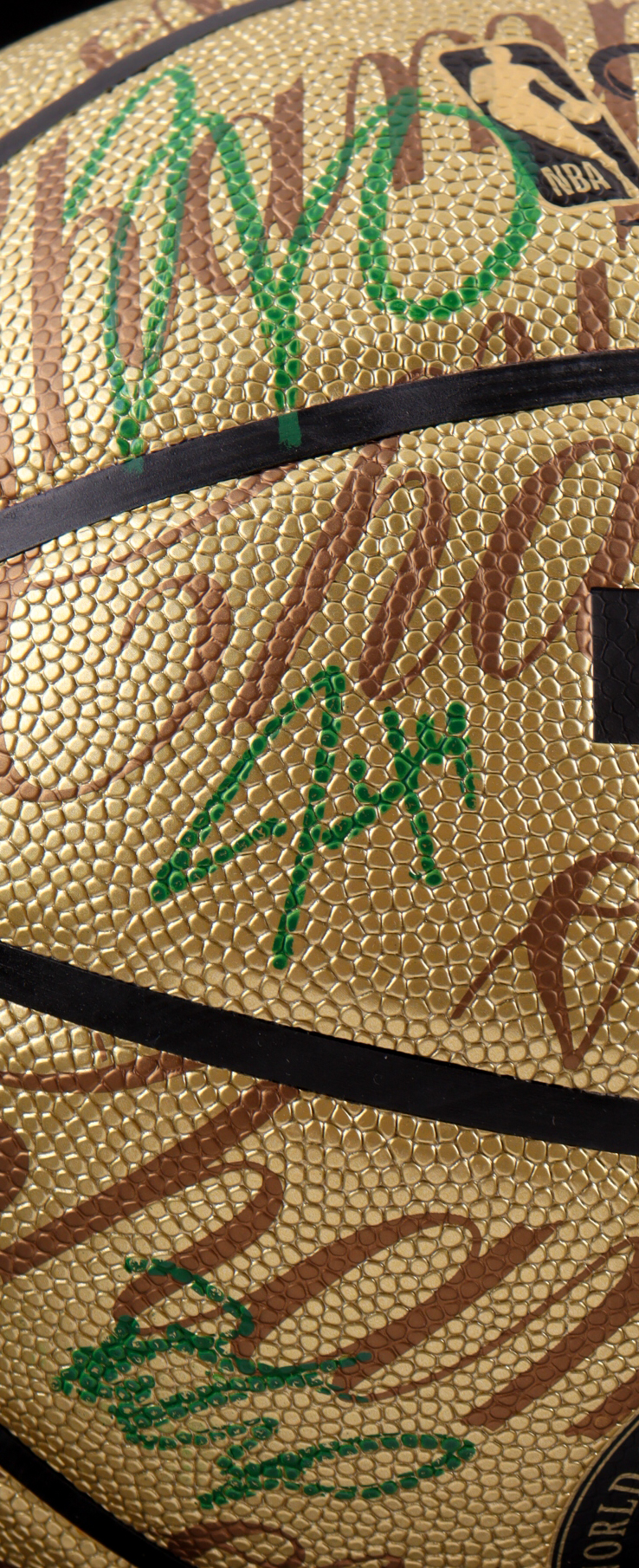 2024 Official Finals Celtics NBA World Champions Logo Basketball Signed By (6) with Jayson Tatum, Jaylen Brown, Jrue Holiday, Al Horford (JSA, Beckett & Fanatics) at PristineAuction.com 2024 Official Finals Celtics NBA World Champions Logo Basketball Signed By (6) with Jayson Tatum, Jaylen Brown, Jrue Holiday, Al Horford (JSA, Beckett & Fanatics) at PristineAuction.com