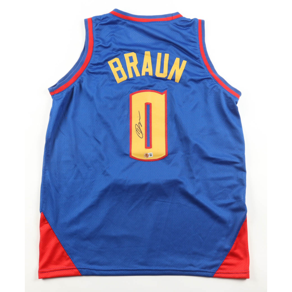 Christian Braun Signed Jersey (Beckett) at PristineAuction.com