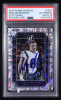 Rob Gronkowski Signed 2019 Donruss The Elite Series #ES27 (PSA | Autograph Grade 10) at PristineAuction.com