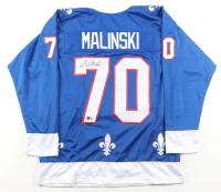 Sam Malinski Signed Jersey (Beckett) at PristineAuction.com