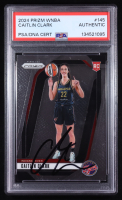 Caitlin Clark Signed 2024 Panini Prizm WNBA #145 RC (PSA) at PristineAuction.com