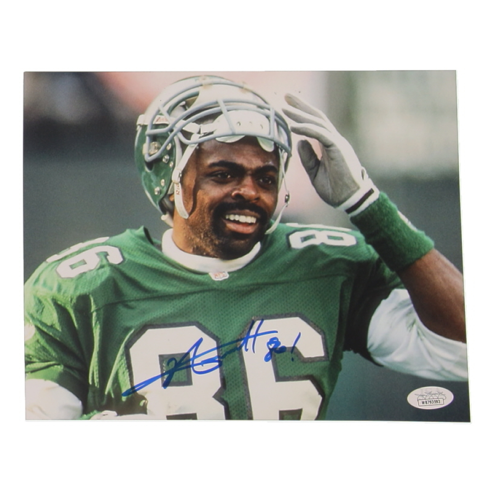 Fred Barnett Signed Eagles 8x10 Photo (JSA) at PristineAuction.com