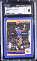 LeBron James 2023-24 Panini Hoops Blue #52 (CGC 10) at PristineAuction.com