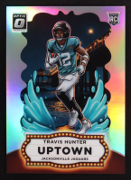 Travis Hunter 2025 Donruss Optic Uptown #21 RC at PristineAuction.com