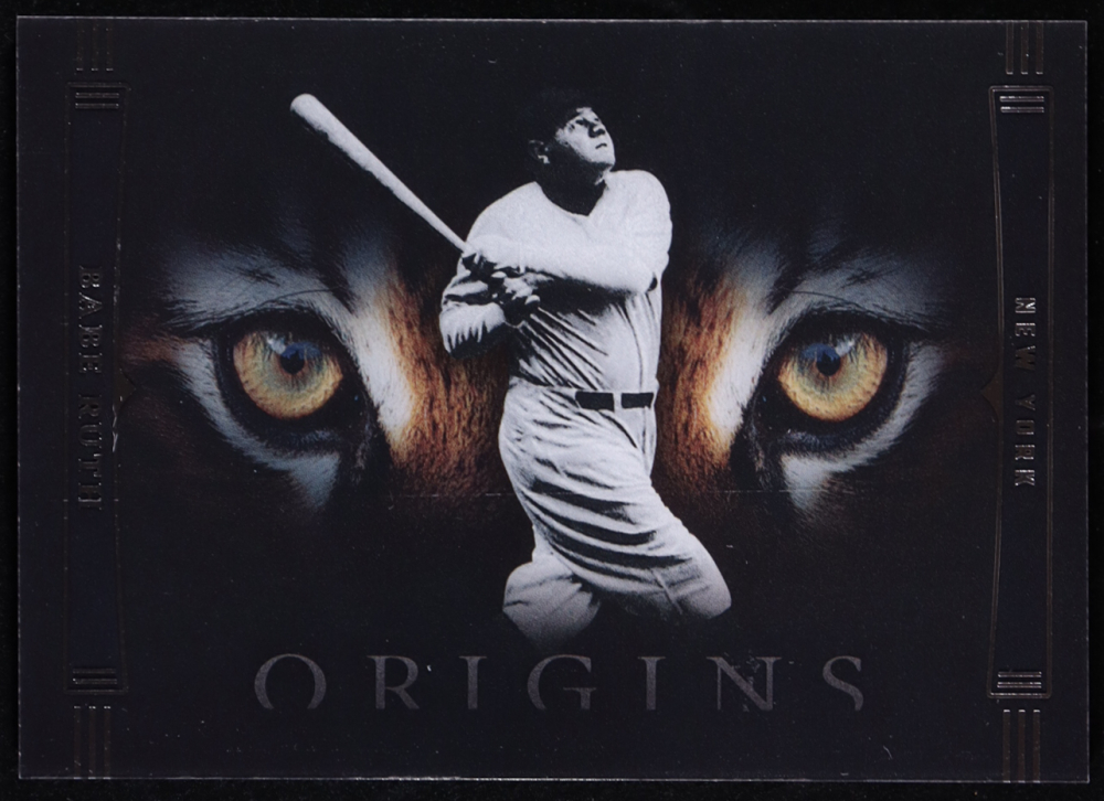 Babe Ruth 2023 Panini Chronicles Origins Tiger Eyes #3
