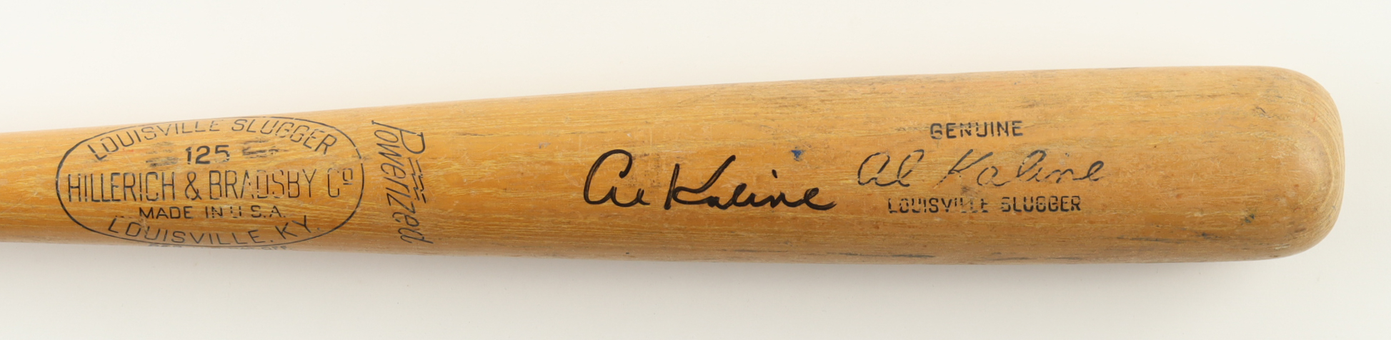 Al Kaline Signed Louisville Slugger Pro Player Model Baseball Bat (Beckett) at PristineAuction.com Al Kaline Signed Louisville Slugger Pro Player Model Baseball Bat (Beckett) at PristineAuction.com