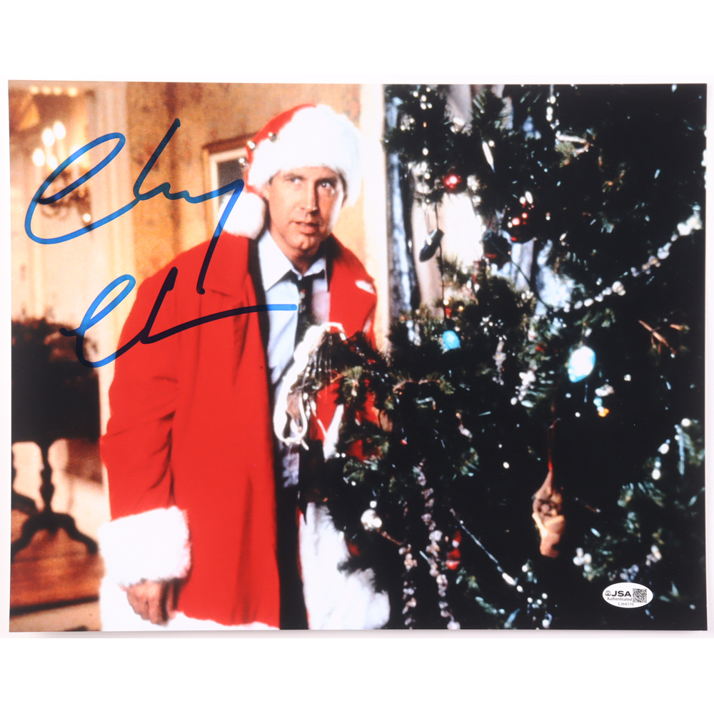 Chevy Chase Signed "National Lampoon's Christmas Vacation" 11x14 Photo (JSA) at PristineAuction.com