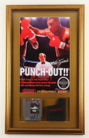 Mike Tyson Signed Custom Framed 1987 "Nintendo: Punch Out" Cartridge Display with "Nintendo: Punch Out" Poster (Tyson & PSA) at PristineAuction.com