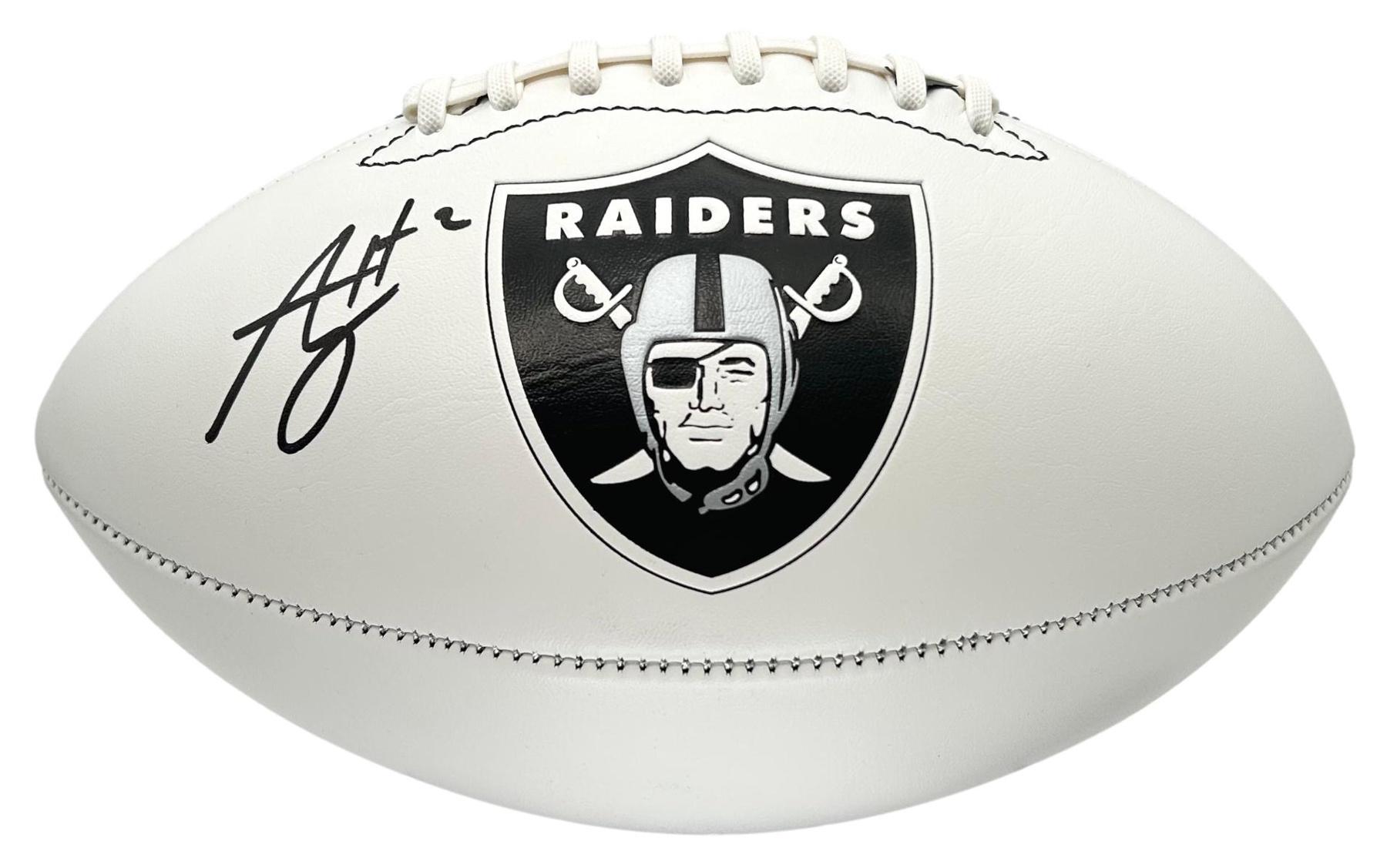 Ashton Jeanty Signed Raiders Logo Football (Fanatics) at PristineAuction.com Ashton Jeanty Signed Raiders Logo Football (Fanatics) at PristineAuction.com