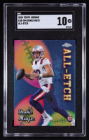 Drake Maye 2024 Topps Chrome All Etch #CAEDM RC (SGC 10) at PristineAuction.com