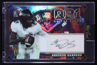 Shedeur Sanders 2024 Wild Card QB1 On The Clock Auto #OCDD-SS2A RC #1/1 at PristineAuction.com