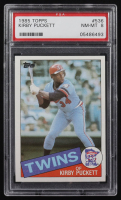 Kirby Puckett 1985 Topps #536 RC (PSA 8) at PristineAuction.com