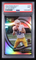 Justin Herbert 2020 Select Prizm Silver #344 RC (PSA 9) at PristineAuction.com