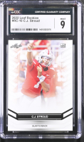 C.J. Stroud 2022 Leaf Special Release RC2022 #RC-10 (CGC 9) at PristineAuction.com