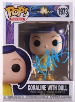 Dakota Fanning Signed "Coraline" #1973 Coraline With Doll Funko Pop! Vinyl Figure (PSA) at PristineAuction.com