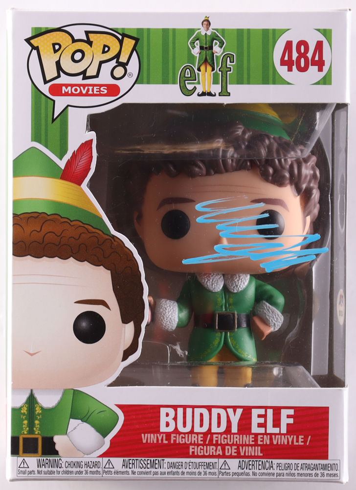 Will Ferrell Signed "Elf" #484 Buddy Elf Funko Pop! Vinyl Figure (PSA) at PristineAuction.com Will Ferrell Signed "Elf" #484 Buddy Elf Funko Pop! Vinyl Figure (PSA) at PristineAuction.com