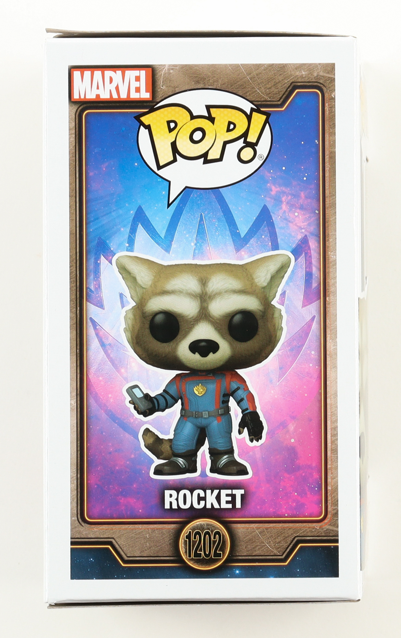 Bradley Cooper Signed "Guardians of the Galaxy Vol. 3" #1202 Rocket Bobble-Head Funko Pop! Vinyl Figure (Beckett) at PristineAuction.com Bradley Cooper Signed "Guardians of the Galaxy Vol. 3" #1202 Rocket Bobble-Head Funko Pop! Vinyl Figure (Beckett) at PristineAuction.com
