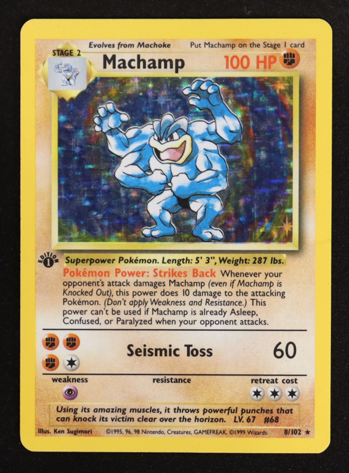 Machamp 2000 Pokemon 2-Player CD-Rom Starter Set #8 Holo at PristineAuction.com Machamp 2000 Pokemon 2-Player CD-Rom Starter Set #8 Holo at PristineAuction.com