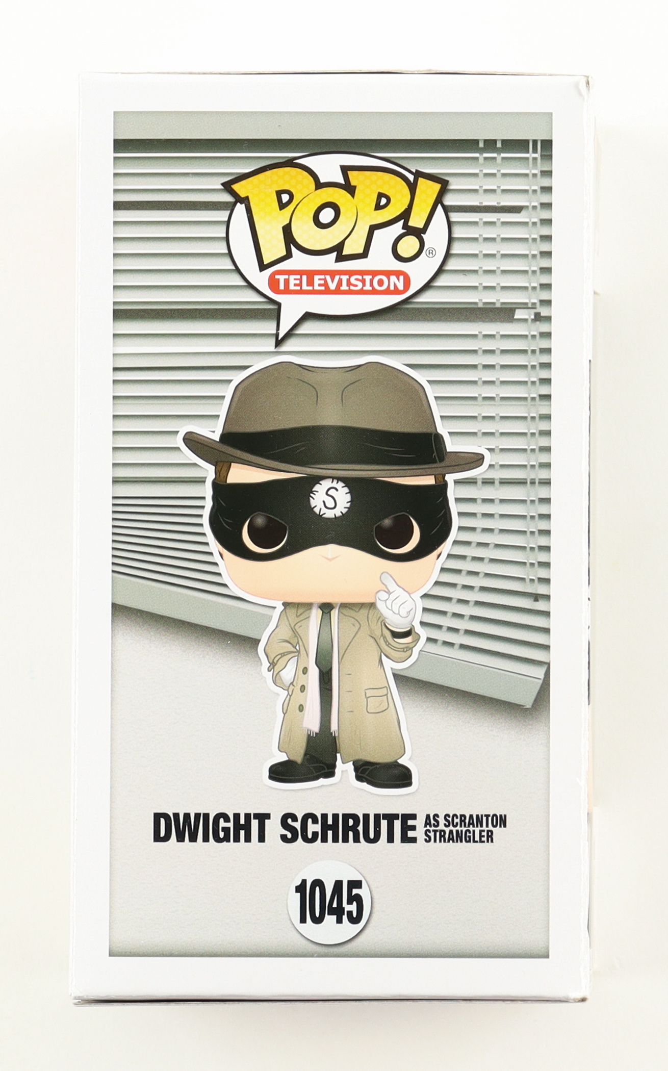 Rainn WIlson Signed "The Office" #1045 Dwight Schrute As Scranton Strangler Funko Pop! Vinyl Figure (Beckett) at PristineAuction.com Rainn WIlson Signed "The Office" #1045 Dwight Schrute As Scranton Strangler Funko Pop! Vinyl Figure (Beckett) at PristineAuction.com