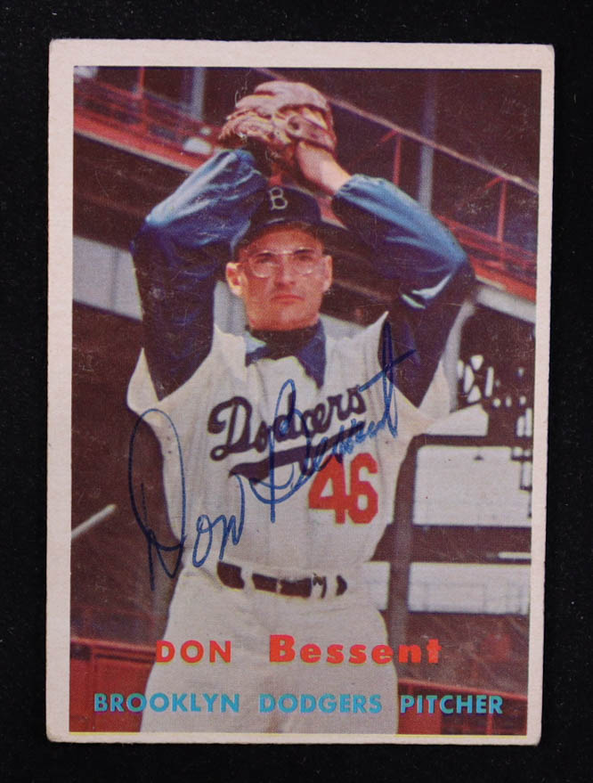Don Bessent 1957 Topps #178 at PristineAuction.com Don Bessent 1957 Topps #178 at PristineAuction.com