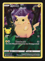 Pikachu 2021 Pokemon TCG Sword & Shield Celebrations #005 STAMP Holo at PristineAuction.com